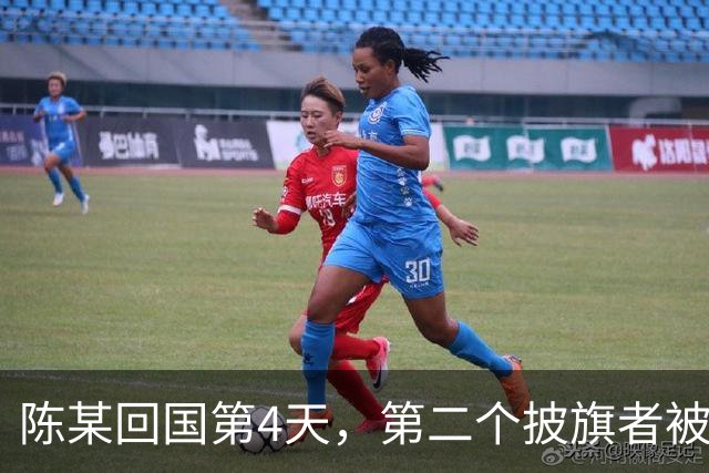 陈某回国第4天，第二个披旗者被揪了出来！现形后想销号赶紧跑路